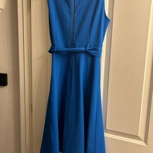 Calvin Klein Blue Midi Dress